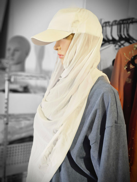 Hijab Casquette Élégance & Confort – Style Moderne et Pudique